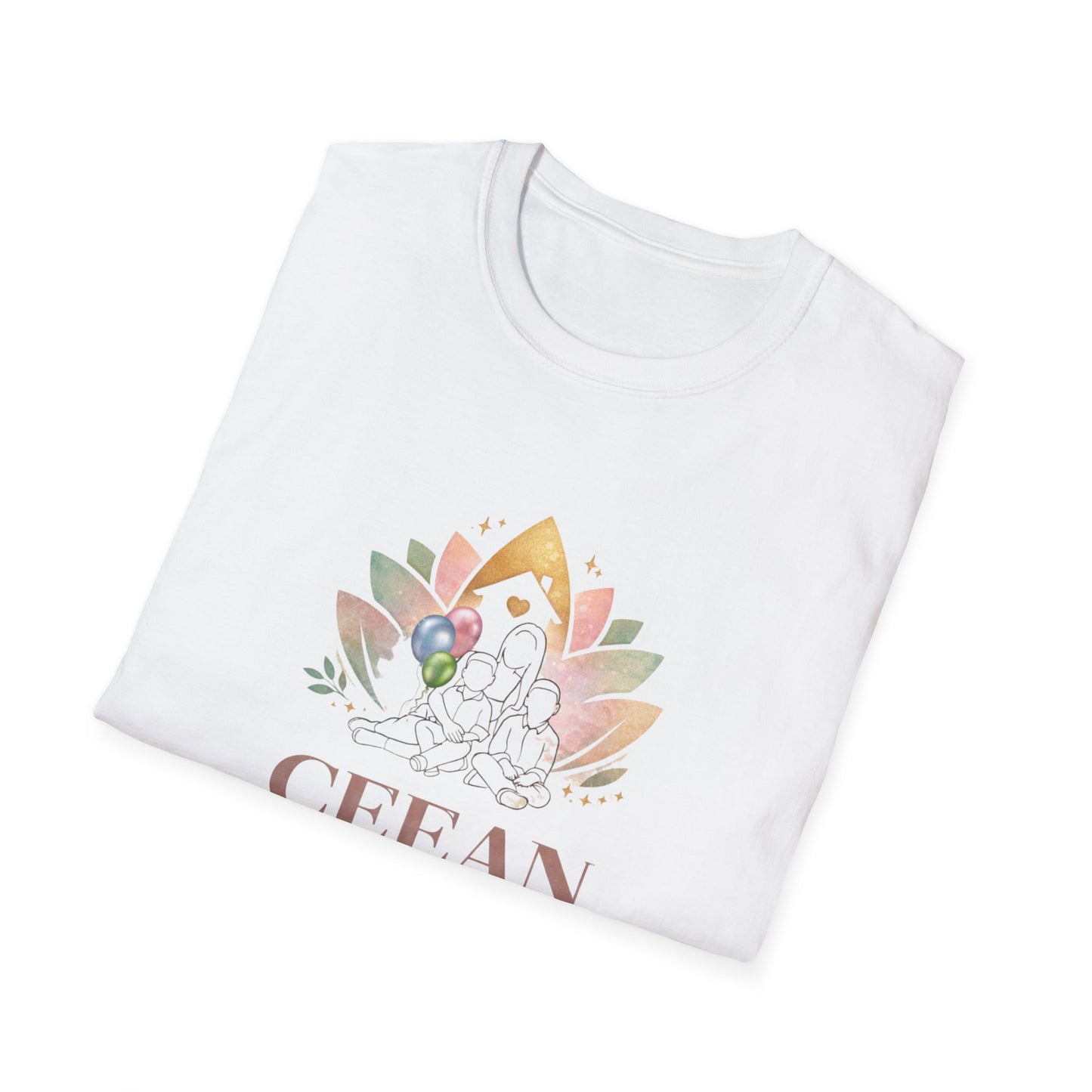 Ceean Wellness Lotus T-Shirt — Create. Empower. Align. Mindful Yoga Tee