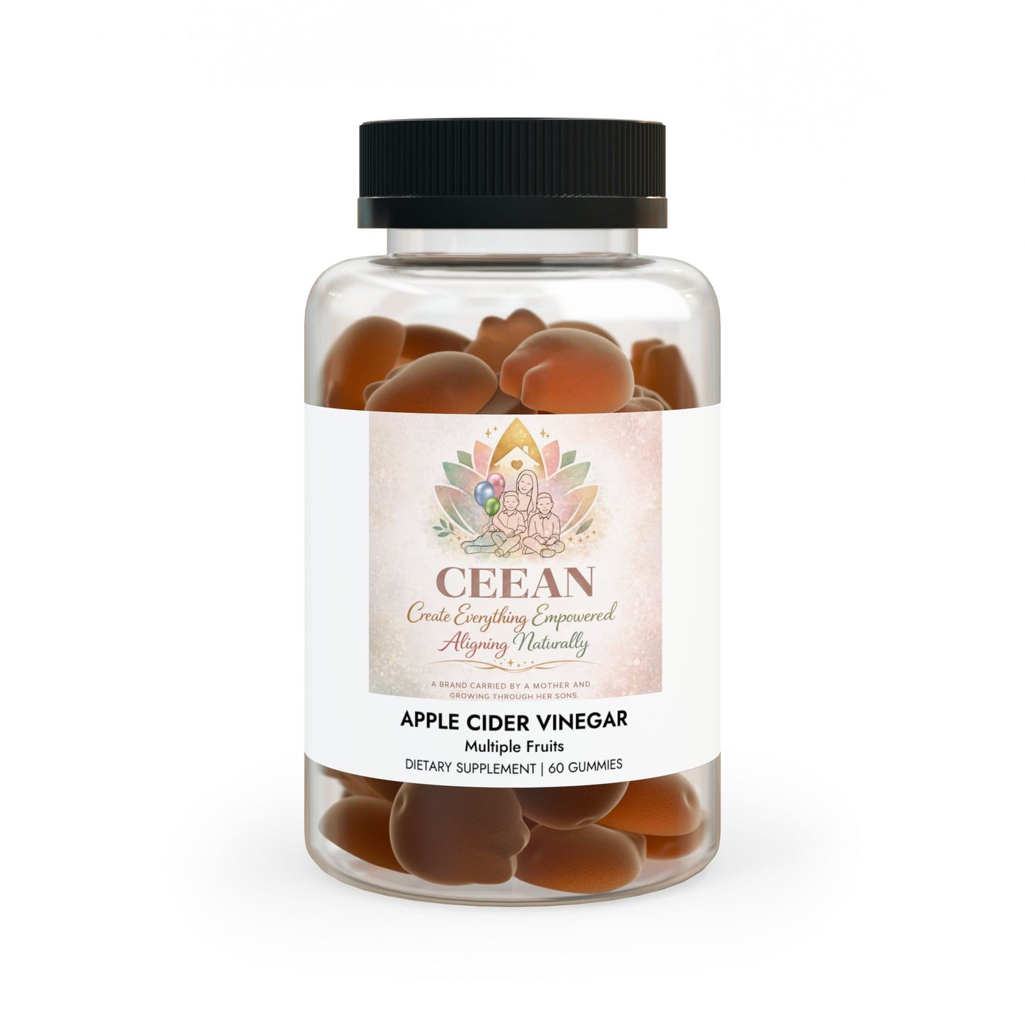 Apple Cider Vinegar Gummies (60 Gummies)