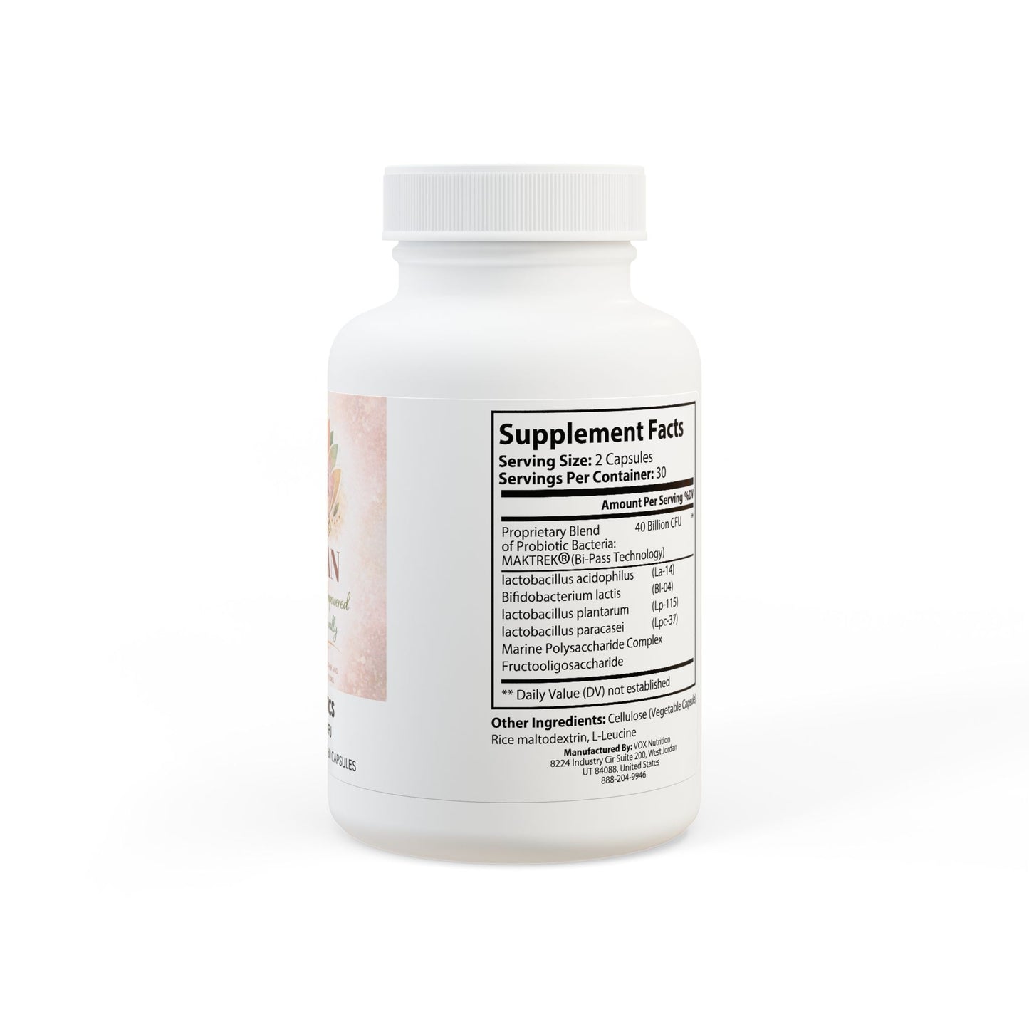 Probiotics Supplement (60 Capsules)