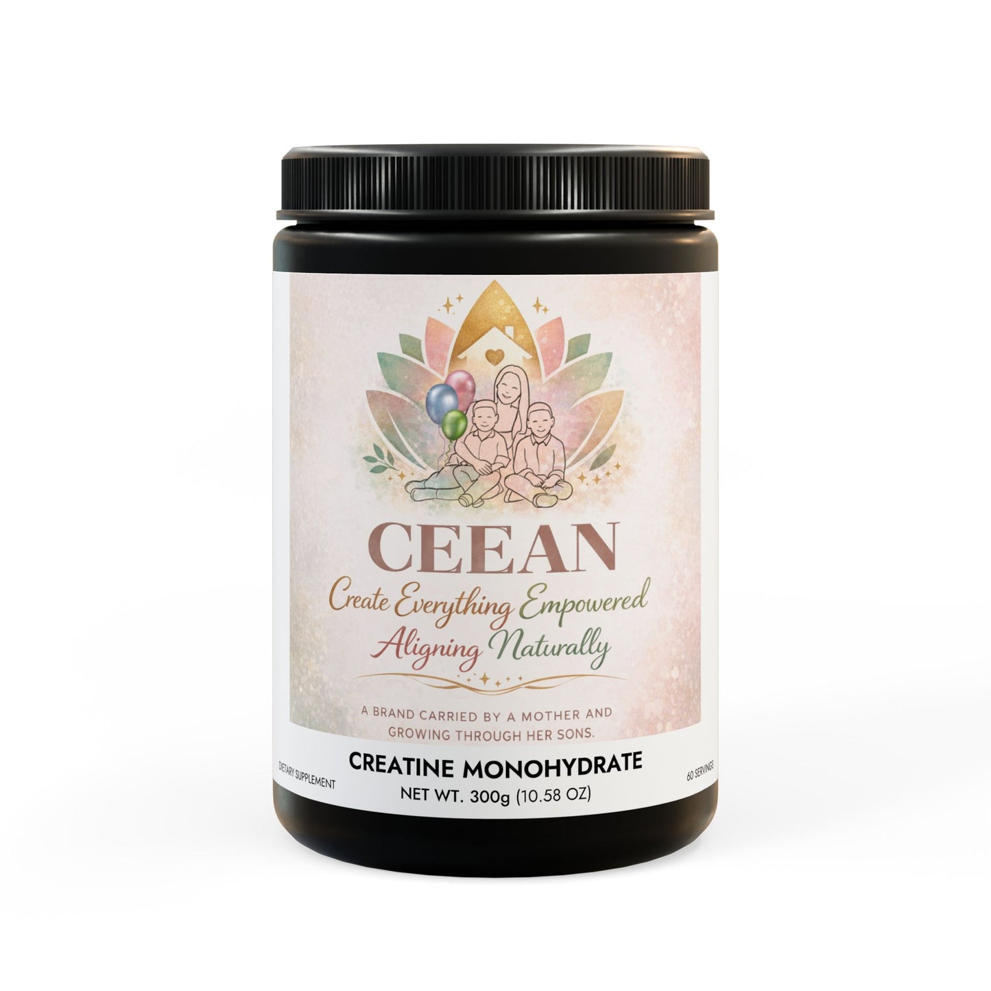 Creatine Monohydrate Supplement (300g, 10.58oz)