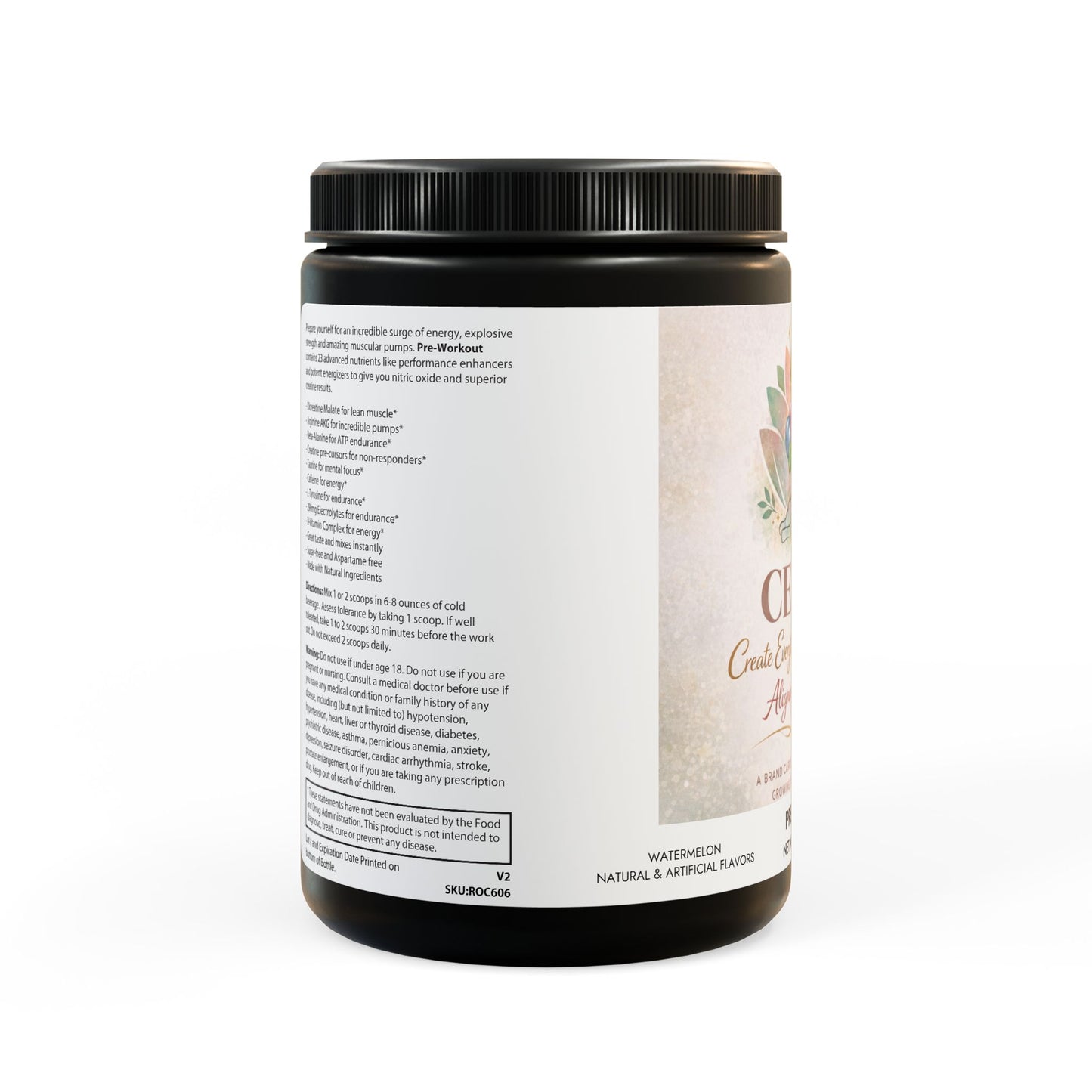 Pre-Workout Supplement, Watermelon (300g, 10.58oz)